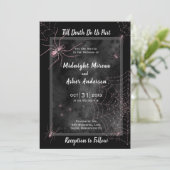 スパイダーズ・ウェブ　死が私たちを別つまで　ブラックピンク 招待状 (スタンド正面)