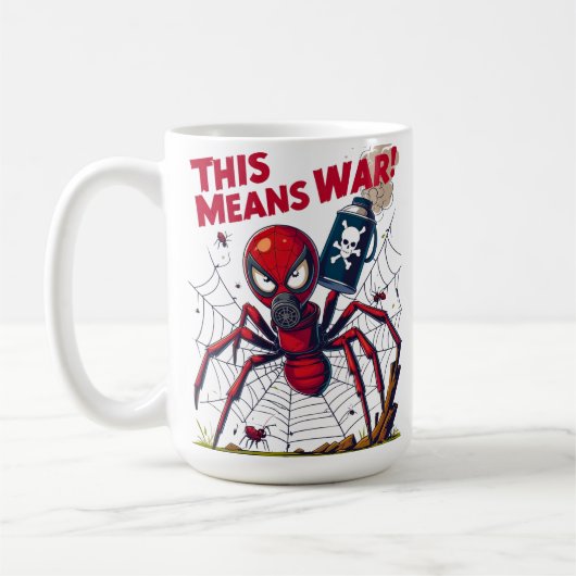 スパイダーズ・リベンジ この戦争を終わらせる! コーヒーマグカップ (左)