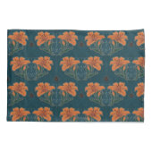 スパイダーズ&リリー不気味ハロウィーンヴィンテージパターン 枕カバー (裏面)