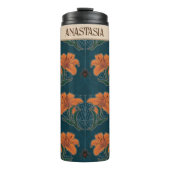 スパイダーズ&リリー不気味ハロウィーン名ヴィンテージ タンブラー (正面)