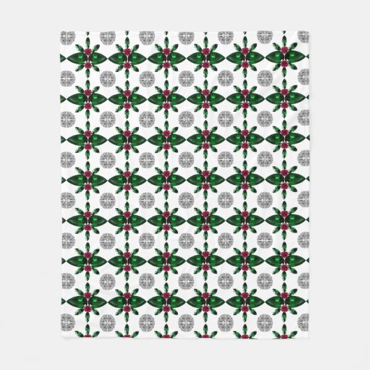 スパイダーデザイン フリースブランケット (正面)