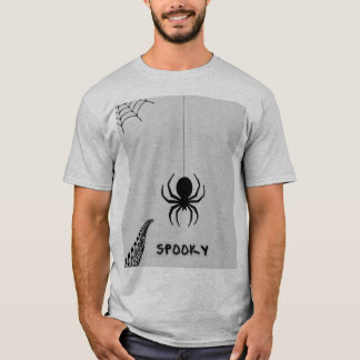 スパイダーデザイン メンズハーフTシャツ Tシャツ