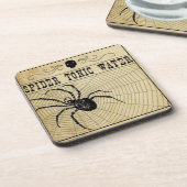 スパイダートニックウォーターハロウィーンコースター コースター (左側)