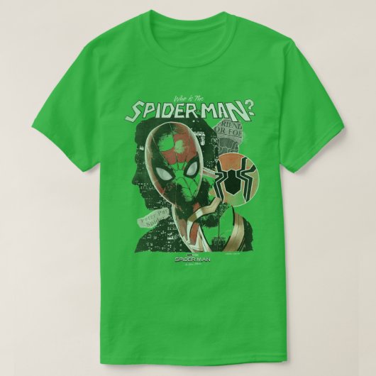 スパイダーナウェイ帰路スパイダー Tシャツ (デザイン正面)