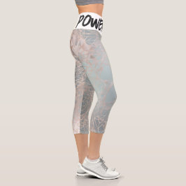 スパイダーネインスパイアットハイウェストCapris カプリレギンス