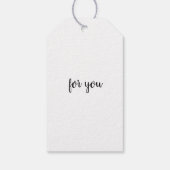 スパイダーハロウィン不気味ギフトラベル ギフトタグ (裏面)