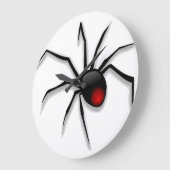 スパイダーハロウィン ラージ壁時計 (傾斜)