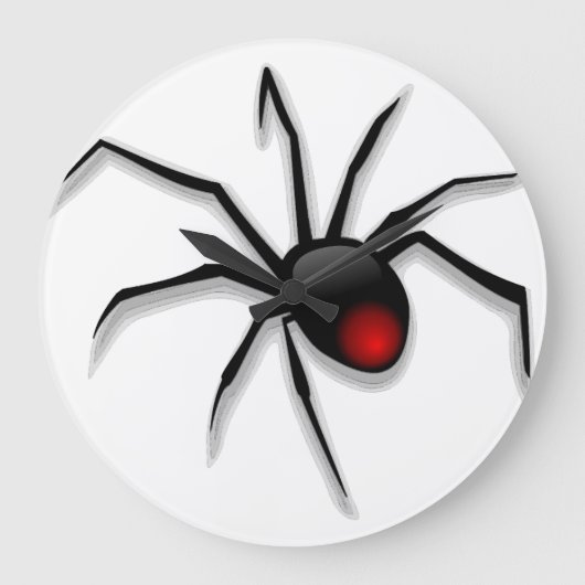 スパイダーハロウィン ラージ壁時計 (正面)