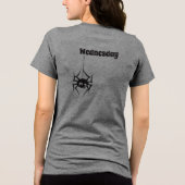 スパイダーハロウィンTシャツ トライブレンドＴシャツ (裏面)