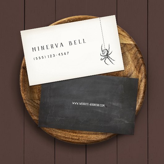 スパイダーハロウィーン コーリングカード