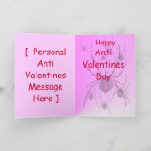 スパイダーハートバレンタインカード シーズンカード (内部)