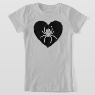 スパイダーハートTシャツ Tシャツ