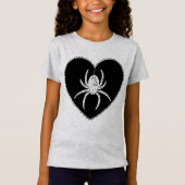 スパイダーハートTシャツ Tシャツ (正面)