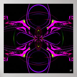 スパイダーバタフライ宇宙船（パレイドリア）のポスター ポスター