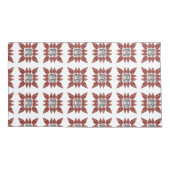 スパイダーパターン 枕カバー (裏面-左)