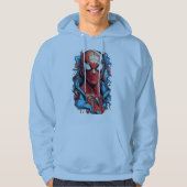 スパイダーヒーローくもの巣-スタイルジャケットデザイン パーカ (正面)