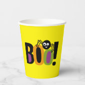 スパイダーブハロウィーン 紙コップ (正面)