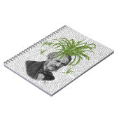 スパイダープラントヘッド ノートブック (左側)