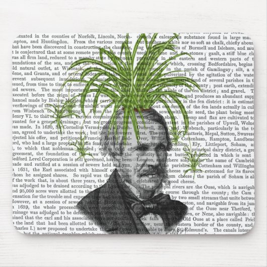 スパイダープラントヘッド マウスパッド (正面)