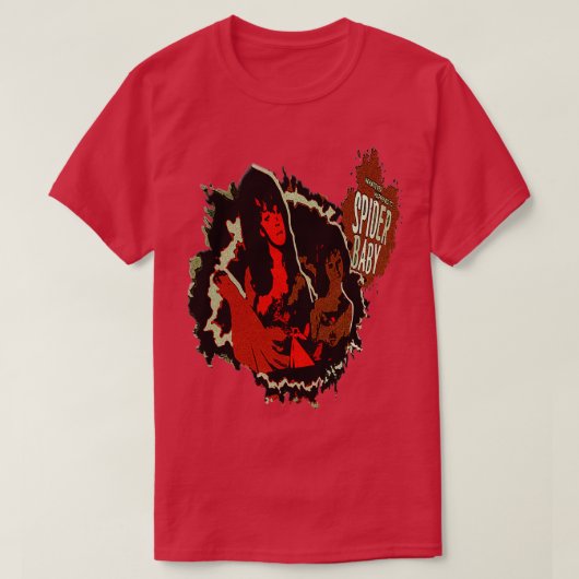 スパイダーベビー Tシャツ (デザイン正面)