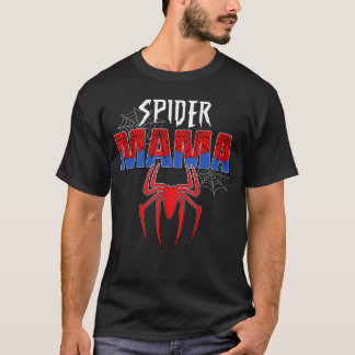 スパイダーママ 母の日 マッチング ファミリー 誕生日 Tシャツ