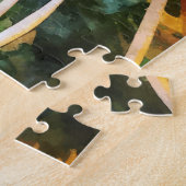 スパイダーマムピンクの輝き ジグソーパズル (側面)