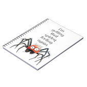 スパイダーマンのような予感がするわ ノートブック (左側)