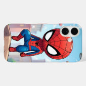 スパイダーマンアニメスタイル | iPhone 16クールケース Case-Mate iPhoneケース (裏面 (横))