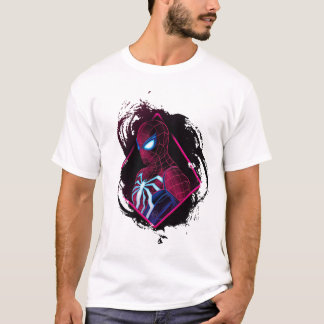 スパイダーマンネオンワッペン Tシャツ