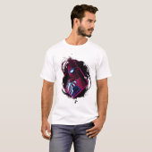 スパイダーマンネオンワッペン Tシャツ (正面フル)