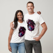 スパイダーマンネオンワッペン Tシャツ (ユニセックス)