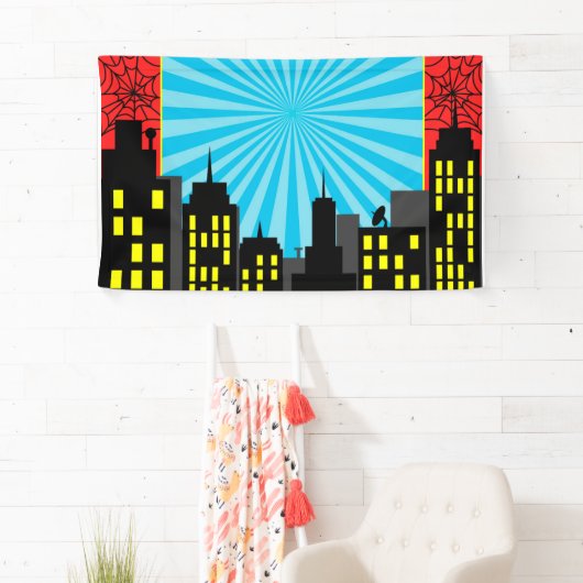 スパイダーマンマーベルテーマ 横断幕 (インサイチュ)