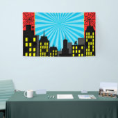 スパイダーマンマーベルテーマ 横断幕 (トレードショー)