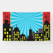 スパイダーマンマーベルテーマ 横断幕 (横)