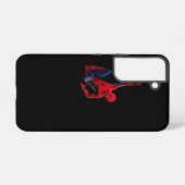 スパイダーマン Galaxy S22 ケース (裏面横)