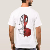 スパイダーマンTシャツ Tシャツ (裏面)