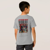 スパイダーマンTシャツ Tシャツ (裏面フル)