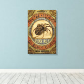 スパイダーミルク キャンバスプリント (インサイチュ (ウッドフロア))