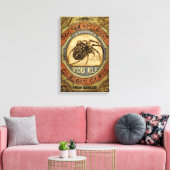 スパイダーミルク キャンバスプリント (インサイチュ (リビング))