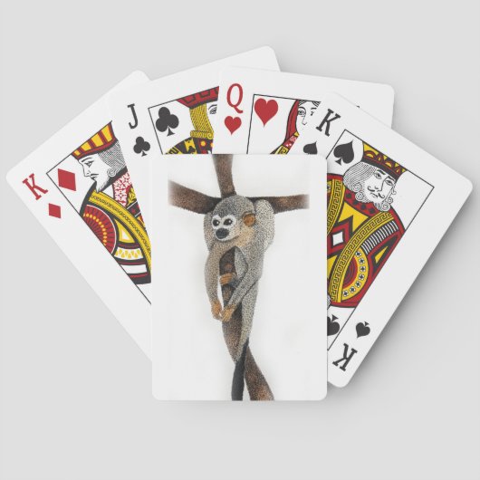 スパイダーモンキーペンアート トランプ (裏面)