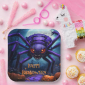 スパイダーモンスター紙プレート ペーパープレート (パーティー)