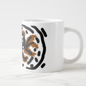 スパイダーラテ愛 ジャンボコーヒーマグカップ (右)