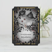 スパイダーラブゴシックハロウィン結婚ズ 招待状 (スタンド正面)