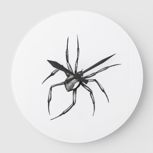 スパイダーレッグ時計 ラージ壁時計 (正面)