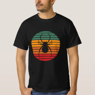 スパイダーヴィンテージ嫌悪アラクニドテラリウムギフト Tシャツ