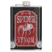 スパイダーヴェノムグリッターハロウィーン フラスク (正面)