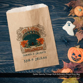 スパイダー不気味ヴィンテージスタイルハロウィーントリート フェイバーバッグ