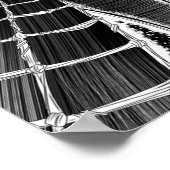 スパイダー愛好家のためのスパイダーキャンバスギフト |かわいいクモ ポスター (角)