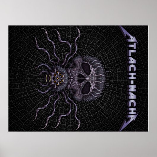 スパイダー愛好家 |かわいいクモクールグモ ポスター (正面)