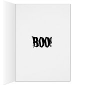 スパイダー&くもの巣ハロウィーンカード (内側 (右))